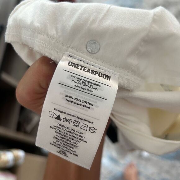 One Teaspoon Pearl Outlaws Mid-Length Shorts Size 26 Classic Boho Hippie Coastal - Picture 8 of 13